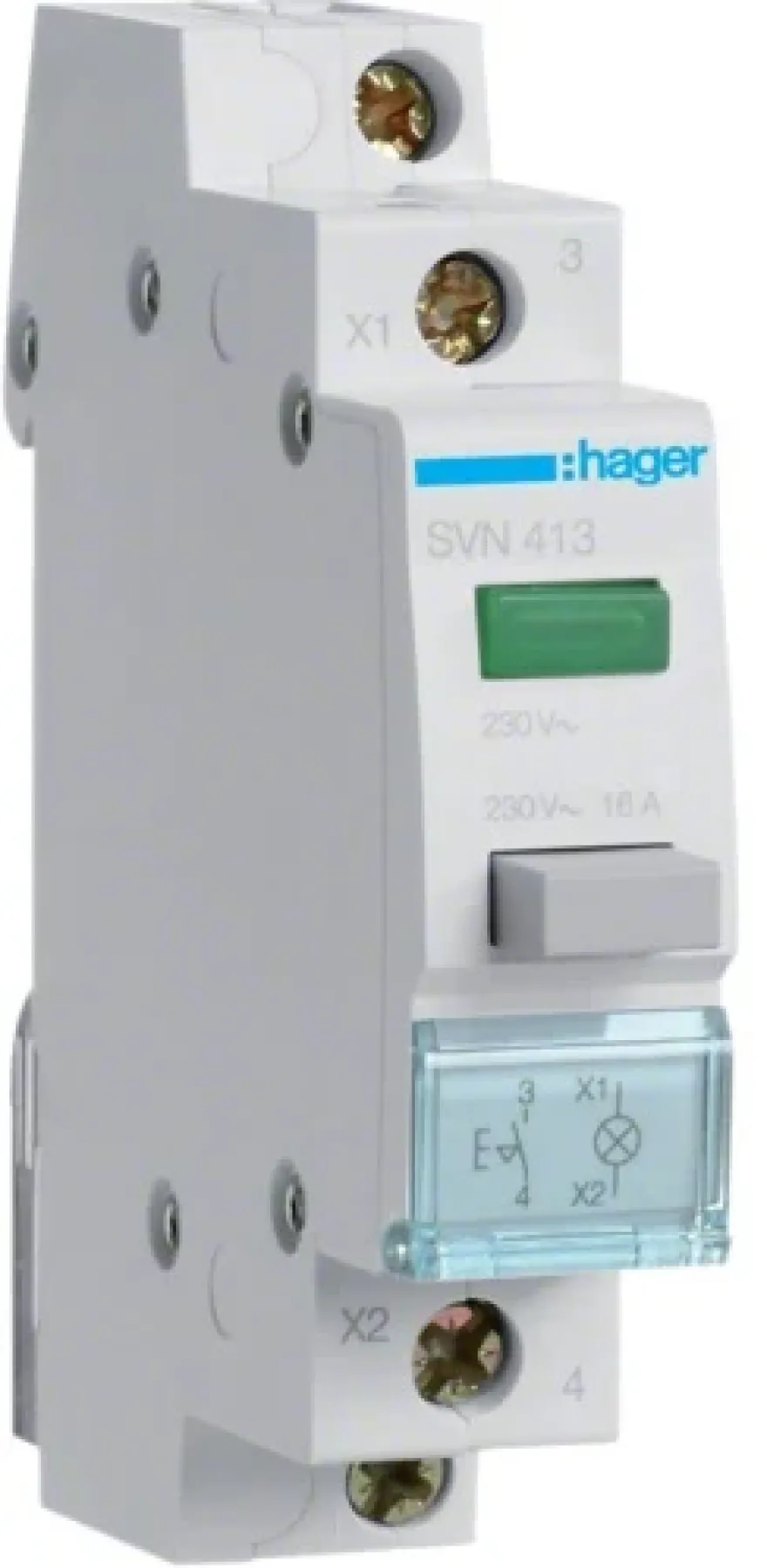 Hager Tryckströmställare SVN413