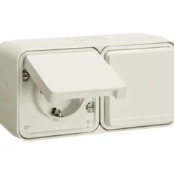 Hager W.1 Kapslat 2-vägsuttag