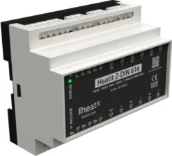 Heatit Z-DIN 616 Relä DIN Potentialfri Z-Wave