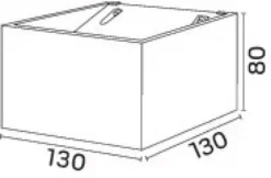 Hide A Lite Case Wall IP55