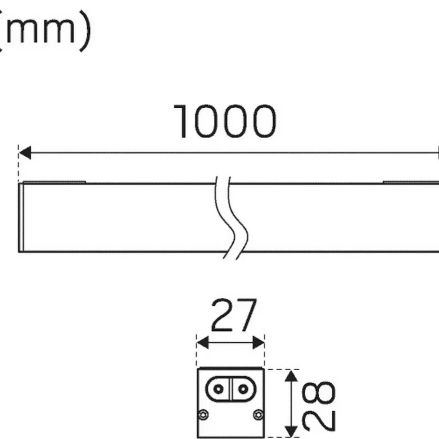 Hide-a-lite Flexline 1000 19W 3CCT