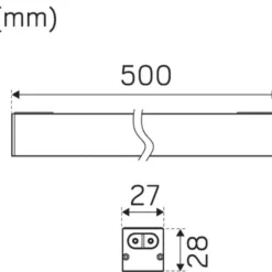 Hide-a-lite Flexline 500 10W 3CCT