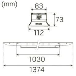 Hide-a-lite Indline G2 IP23 M Asym