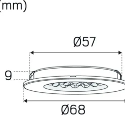 Hide a lite LED-Spot Slim