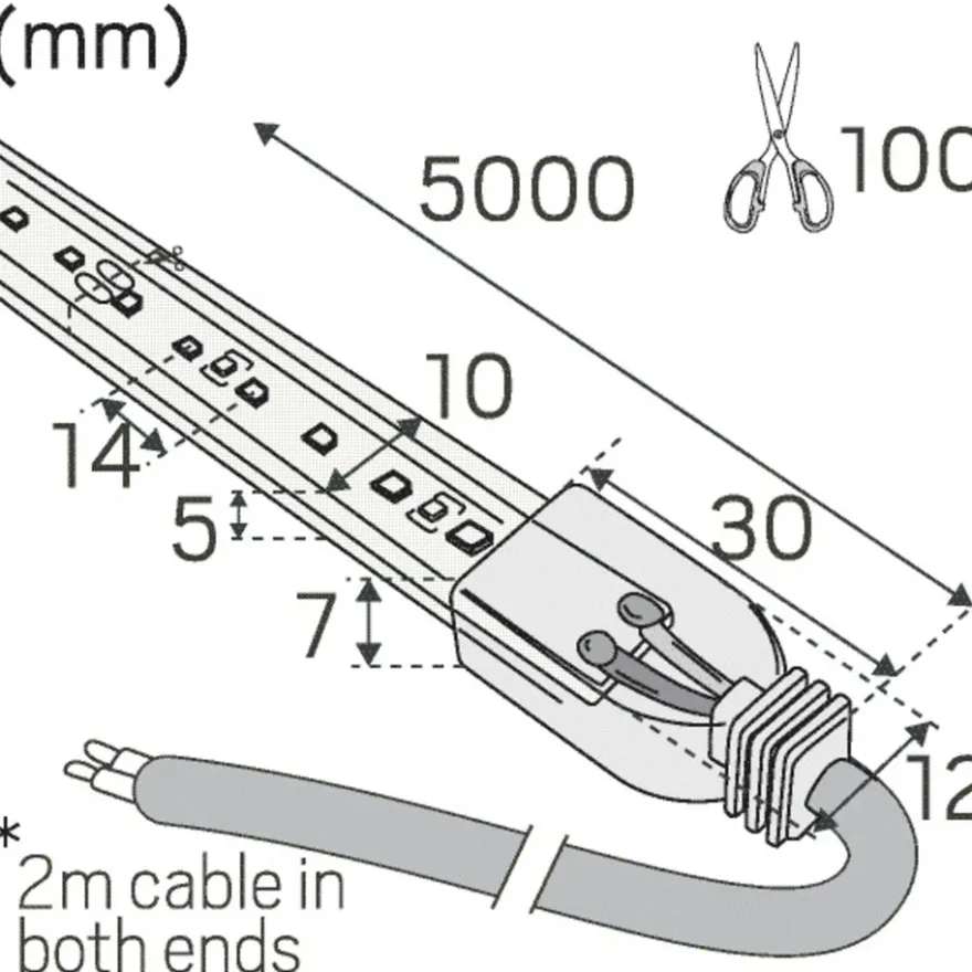 Hide-a-lite LEDstrip Lowlum IP67