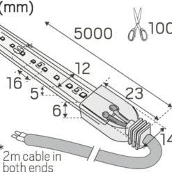Hide-a-lite LEDstrip RGB IP67