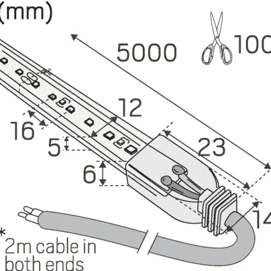 Hide-a-lite LEDstrip RGB IP67