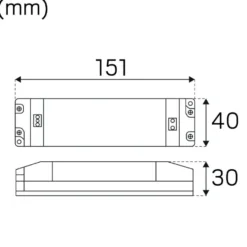 Hide-a-lite LED-trafo SLT 30W 12V