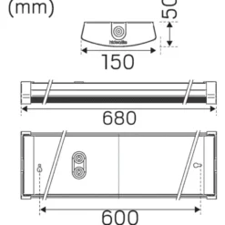 Hide-a-lite Liteline G2 600 LED