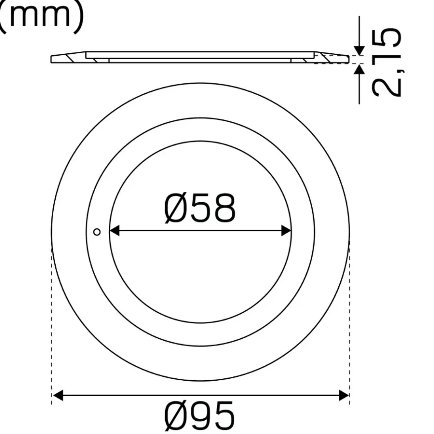 Hide-a-lite Täckring Optic S