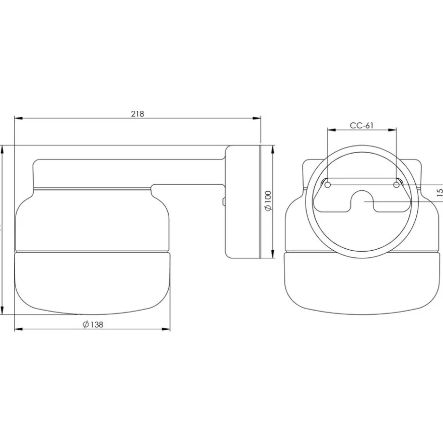 Ifö Ohm Wall 140/150 GX53