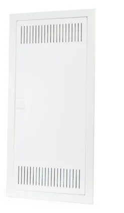 Infälld Mediacentral IP30 4-radig Vit dörr