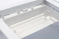 Infälld Mediacentral IP30 4-radig Vit dörr