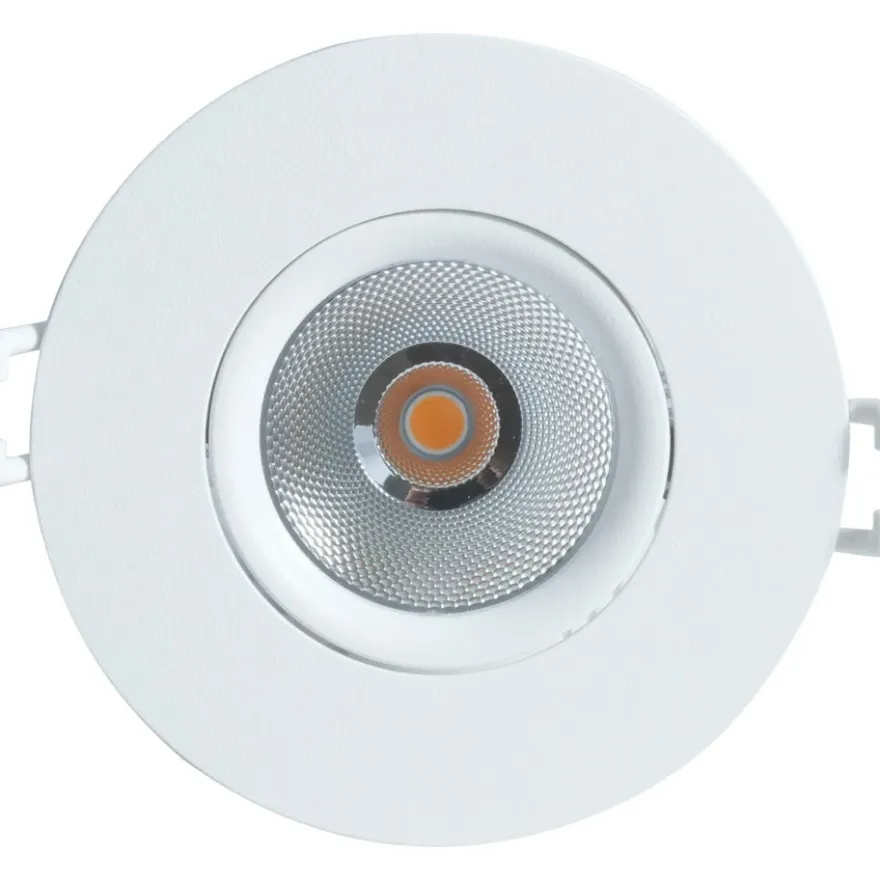 J&EL Alto Tilt LED Downlight 6,5W Vit
