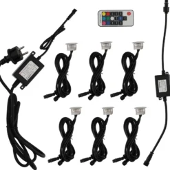J&EL Decklight LED 12V 6-kit RGBW