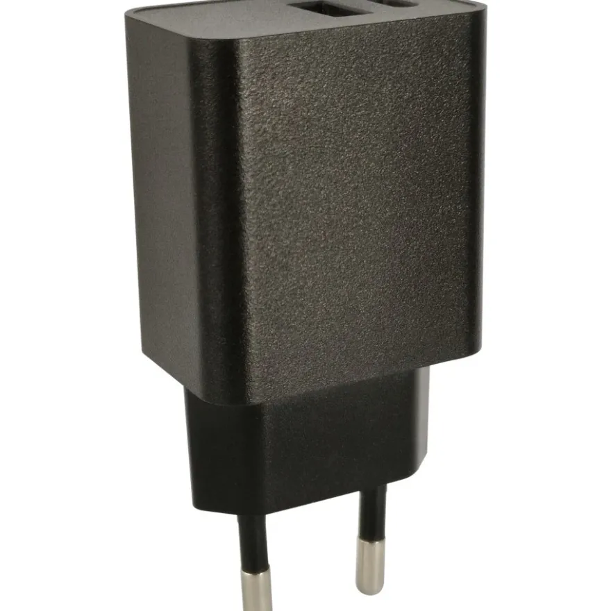 J&EL Laddadapter USB-A + USB-C