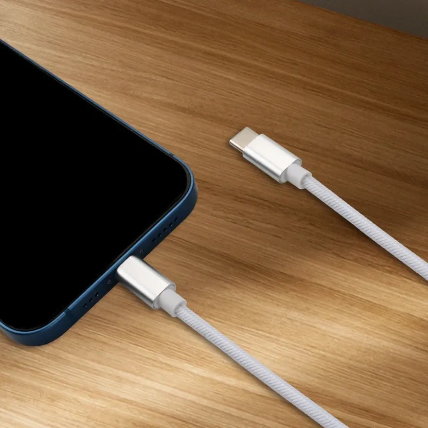 J&EL Laddkabel USB-C till USB-C 1m