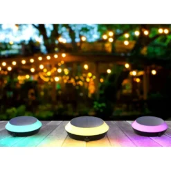 J&EL Smart Trädgårdslampa Solcell