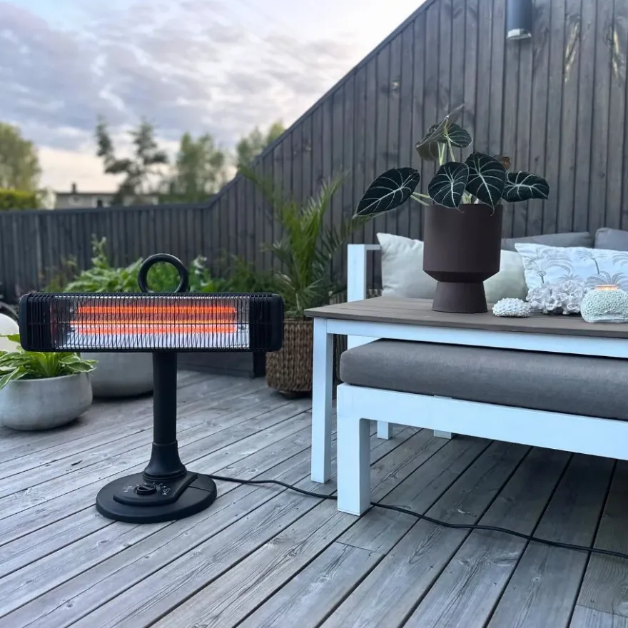 J&EL Terrassvärmare Golv/Bord 1000W