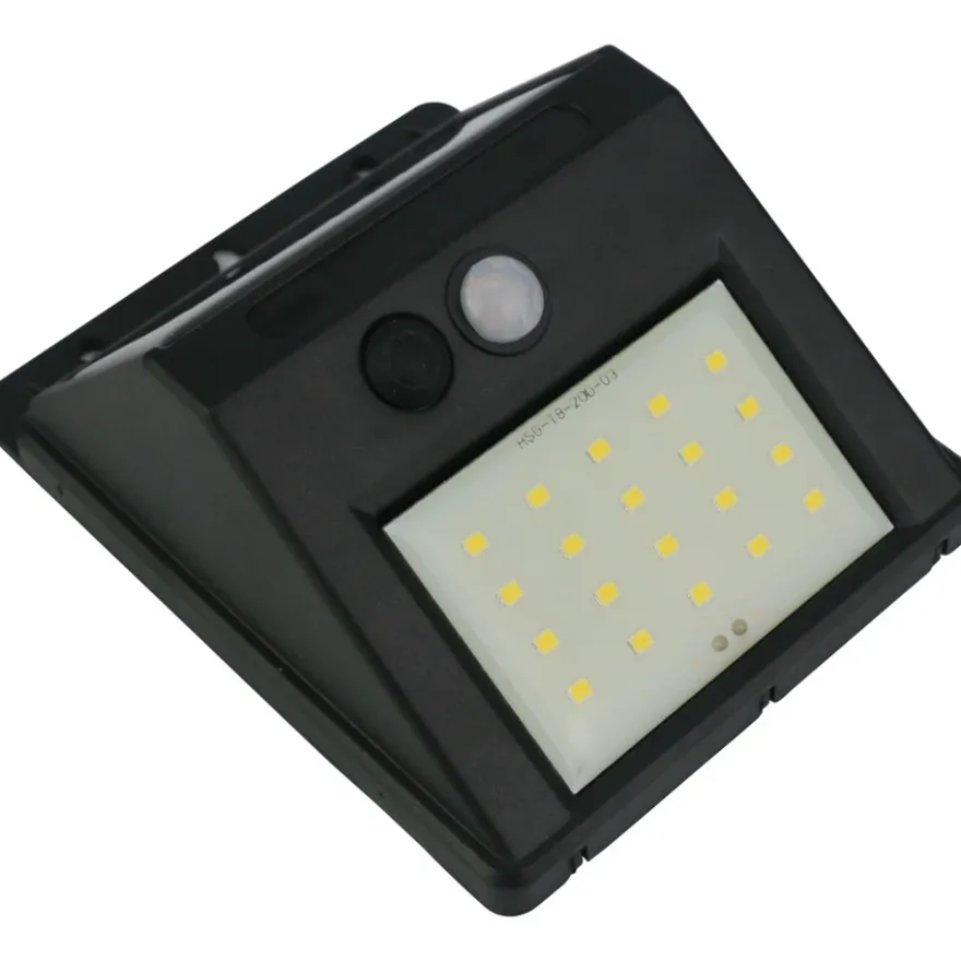 J&EL Vägglampa Sensor Solcell