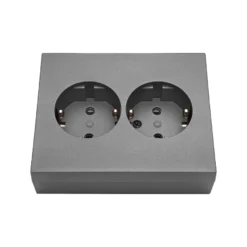 Kontakt Simon S55 Hörnbox 2-vägsuttag