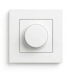 Kontakt Simon S55 Vriddimmer 1-pol Trapp LED Vit