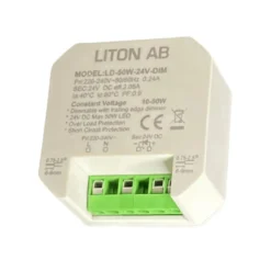 Liton Drivdon 24V 10-50W Dim