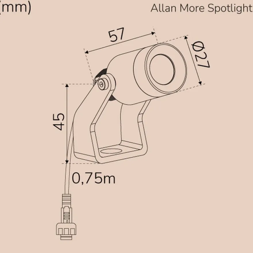 Llitt Allan More Spotlight med spjut