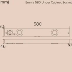 Llitt Emma 580 Bänkbelysning