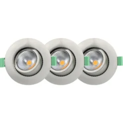 Llitt Lisa LED Downlight 230V 3-pack