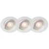 Llitt Sara LED Downlight 230V 3-pack