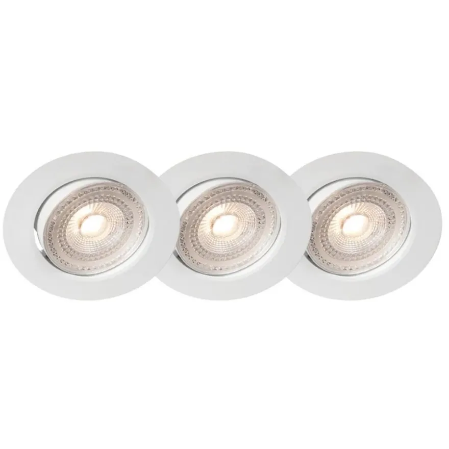 Llitt Sara LED Downlight 230V 3-pack