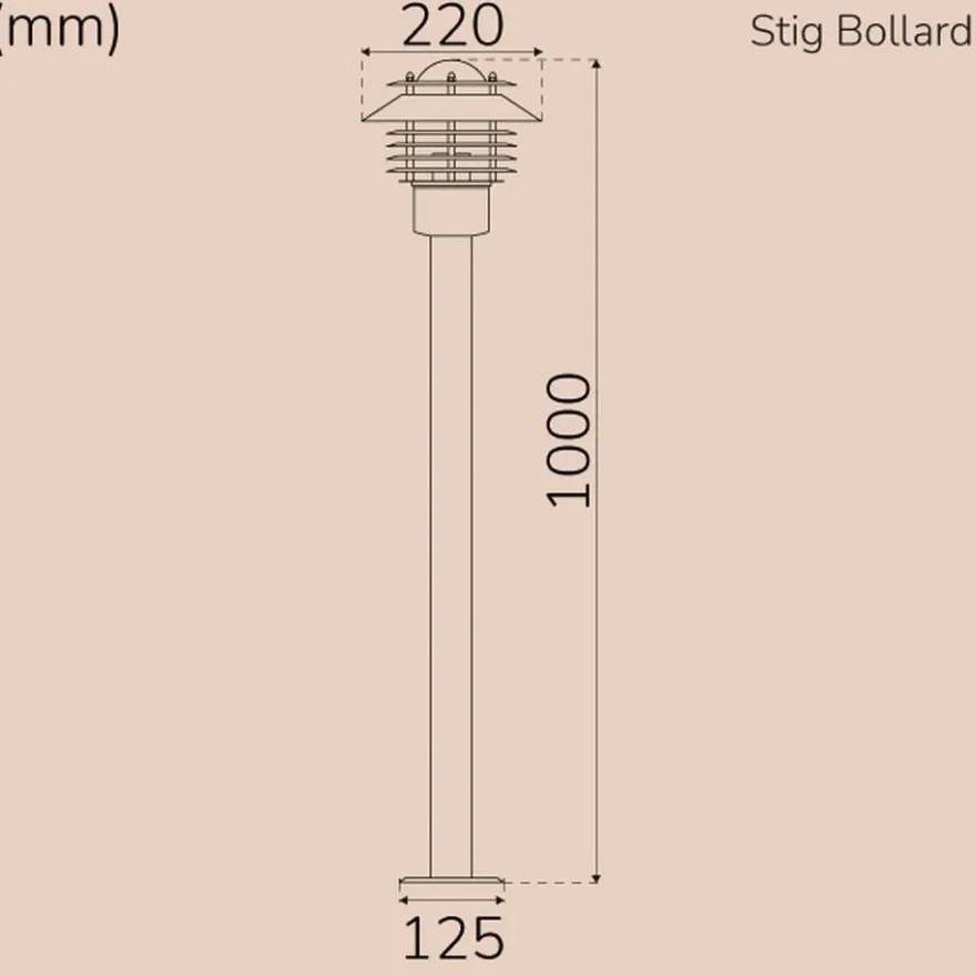 Llitt Stig Bollard