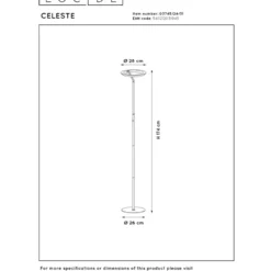 Lucide Celeste 28 Golvlampa LED