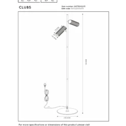Lucide Clubs Golvlampa GU10