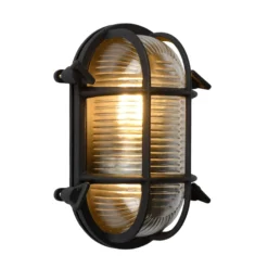 Lucide Dudley Vägglampa IP65 Mässing