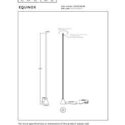 Lucide Equinox Golvlampa LED