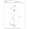 Lucide Ilona 34 Golvlampa Amber