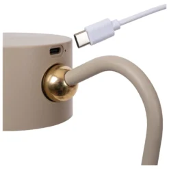 Lucide Jolan Portabel Bordslampa LED Taupe