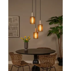 Lucide Lambres 3L Pendel E27