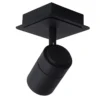 Lucide Lennert 1L Takspotlight IP44 Svart