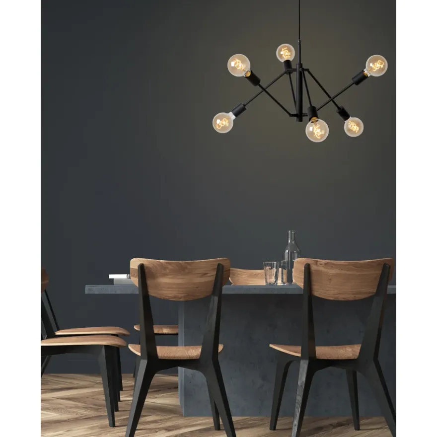 Lucide Lester Upp/Ner 6L Pendel