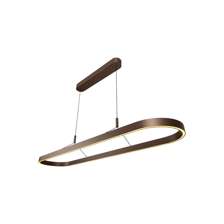 Lucide Liane 150 Pendel LED Rostbrun