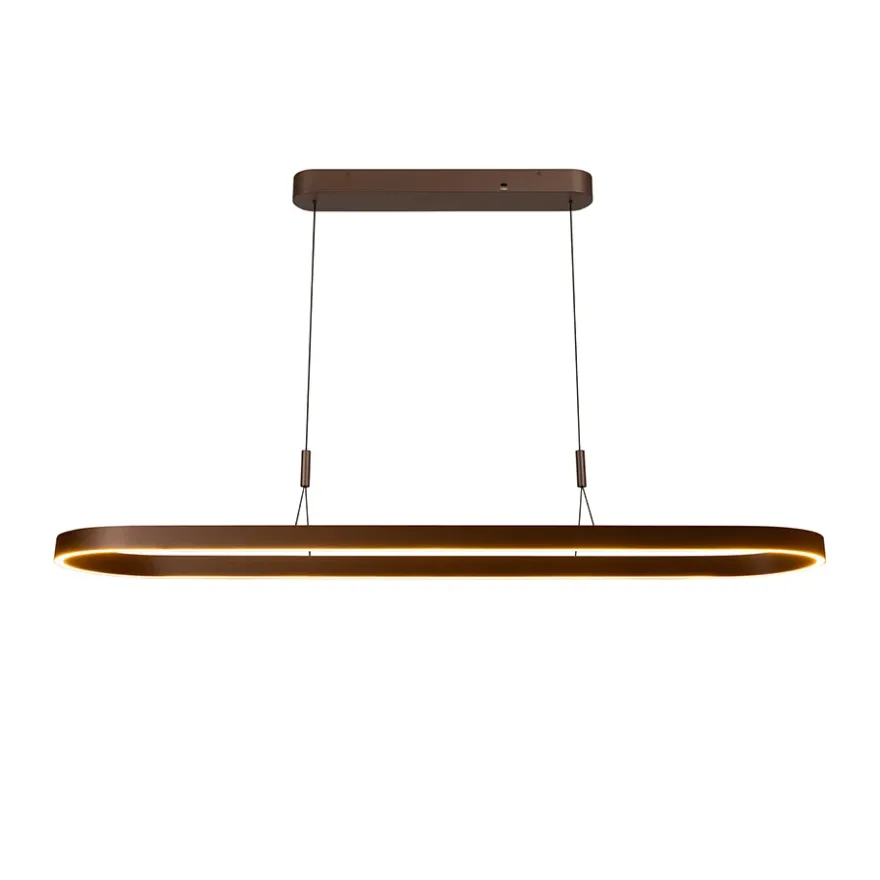 Lucide Liane 150 Pendel LED Rostbrun