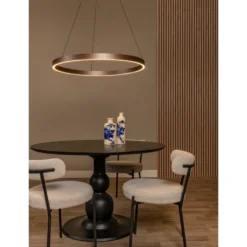 Lucide Liane 80 Pendel LED Rostbrun