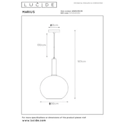 Lucide Marius 30 Pendel