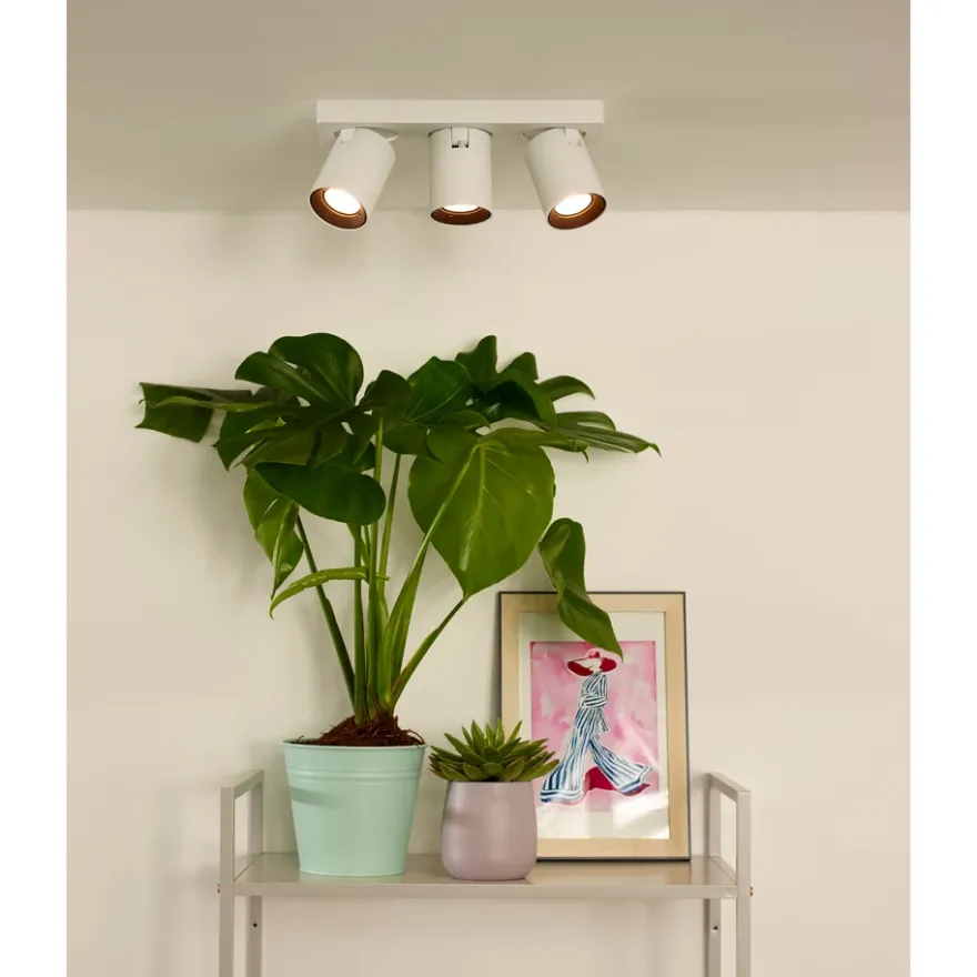 Lucide Nigel 3L Takspotlight GU10