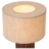 Lucide Tachina E14 Bordslampa Trä/Linne