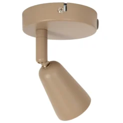 Lucide Tiana 1L Takspotlight GU10 Taupe