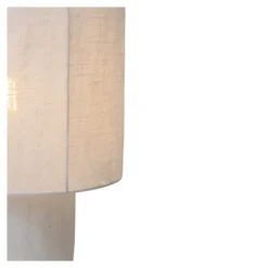 Lucide Tissaja 20 Bordslampa E14 Linne/Betong